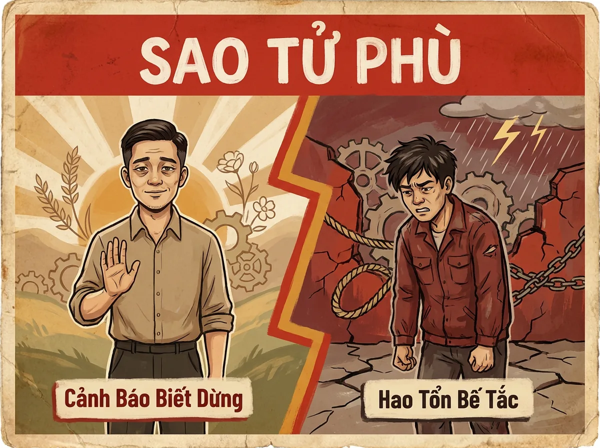 Sao Tử Phù, Phụ Tinh Chủ Hao Tổn Và Kết Thúc Trong Tử Vi
