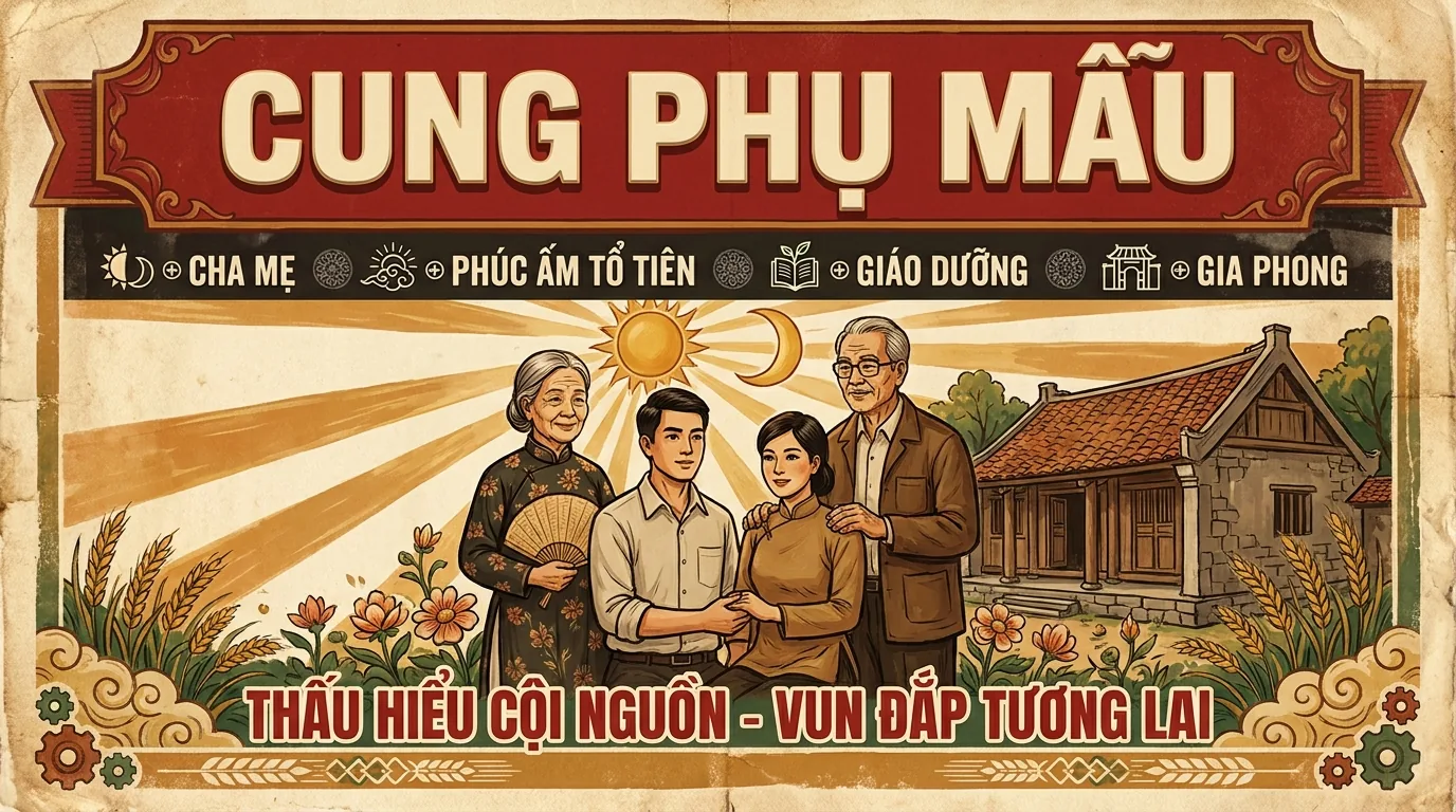 Cung Phụ Mẫu Trong Tử Vi Đẩu Số