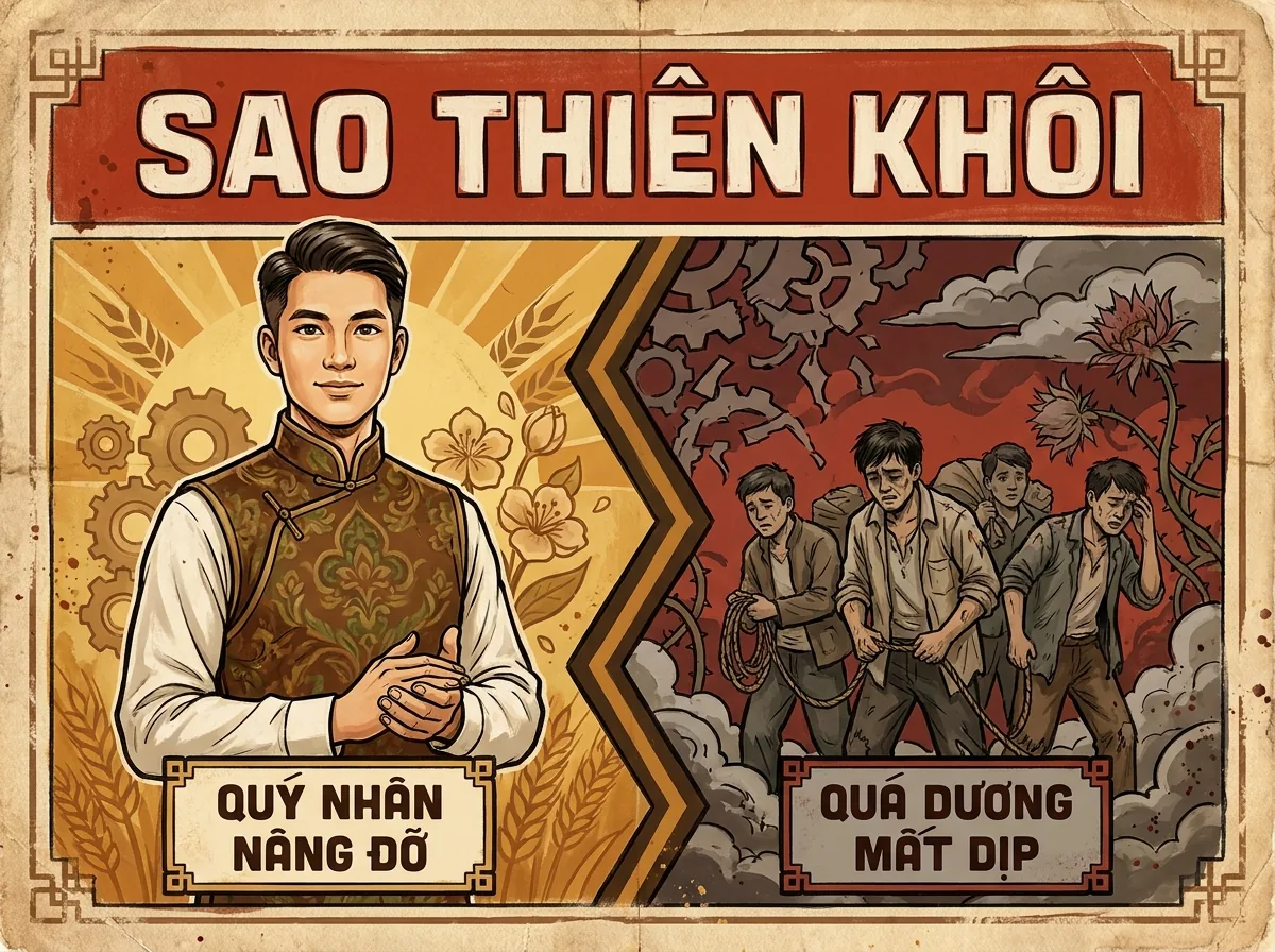 Sao Thiên Khôi, Dương Quý Nhân Tinh Trong Tử Vi Đẩu Số
