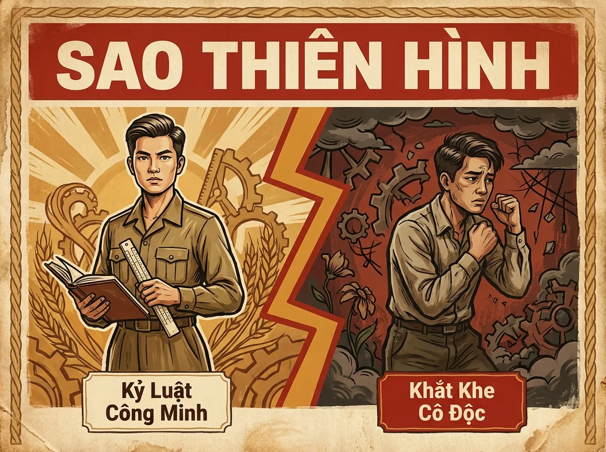 Sao Thiên Hình, Phụ Tinh Kỷ Luật Và Hình Khắc Trong Tử Vi