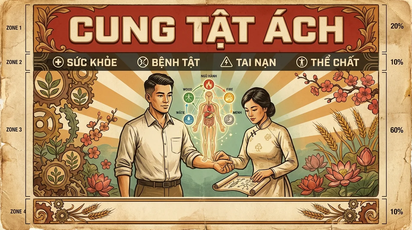 Cung Tật Ách Trong Tử Vi Đẩu Số