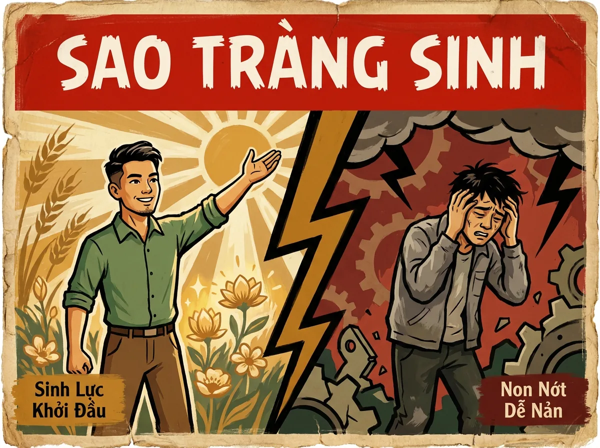 Sao Tràng Sinh, Phụ Tinh Chủ Sinh Lực Và Khởi Đầu Trong Tử Vi