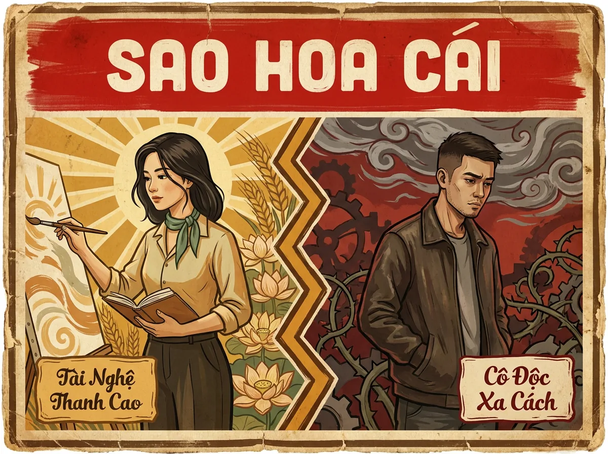 Sao Hoa Cái, Phụ Tinh Thanh Cao Cô Độc Trong Tử Vi