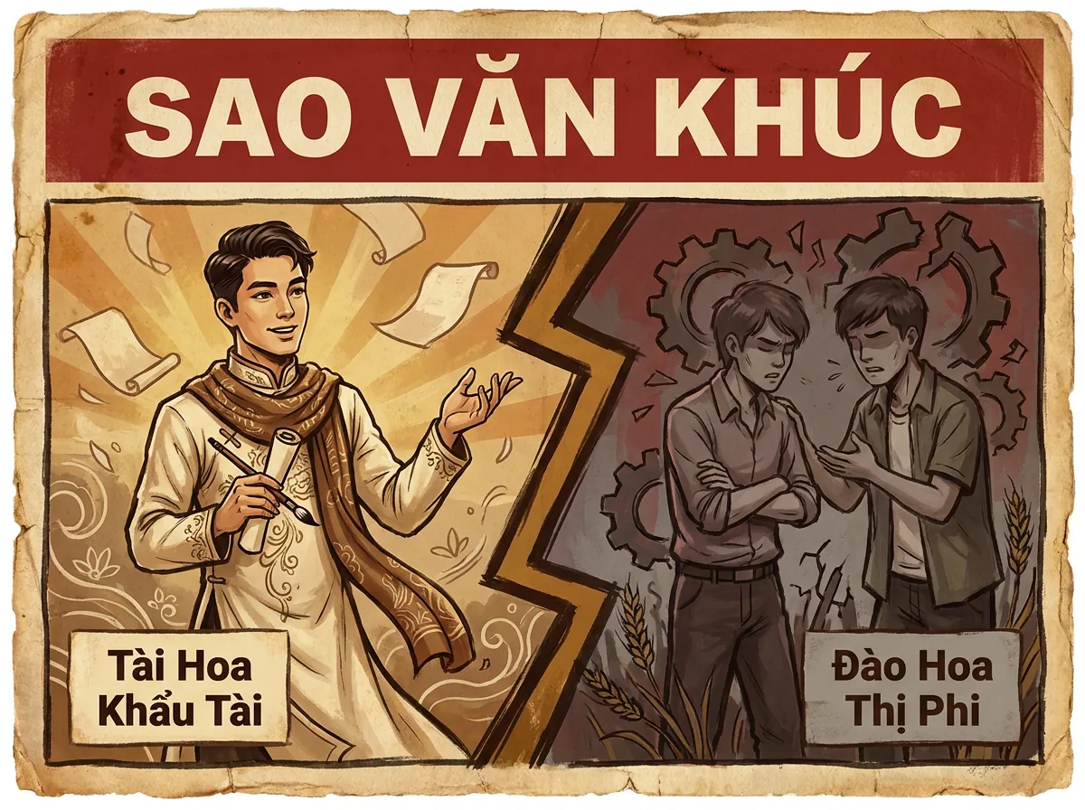 Sao Văn Khúc - Ngôi Sao Nghệ Thuật Trong Tử Vi