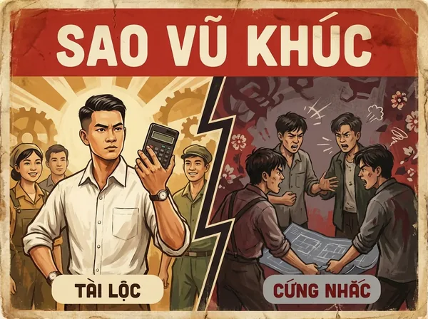Sao Vũ Khúc, Tướng Tinh Tài Bạch Trong Tử Vi Đẩu Số
