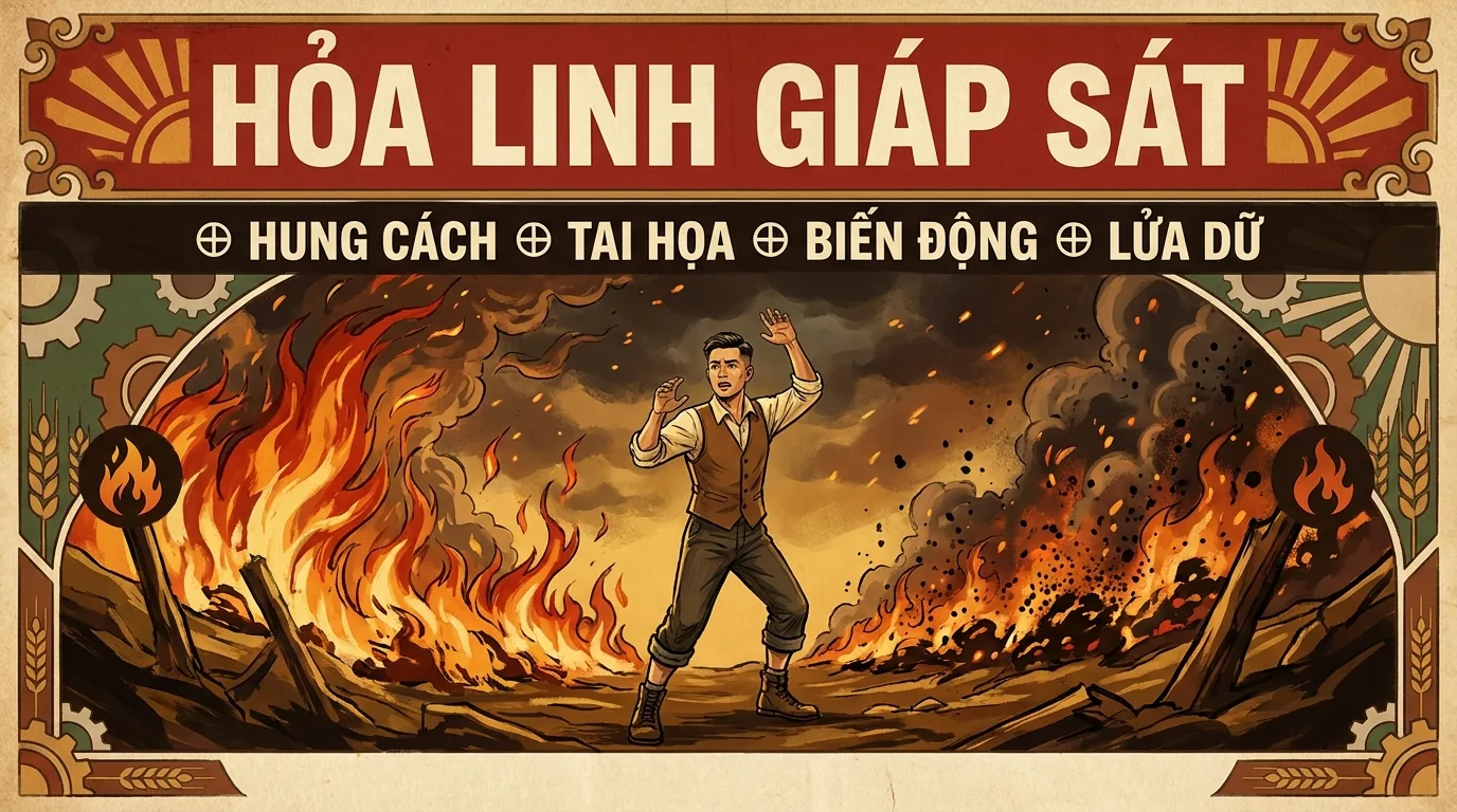 Hỏa Linh Giáp Sát Trong Tử Vi Đẩu Số