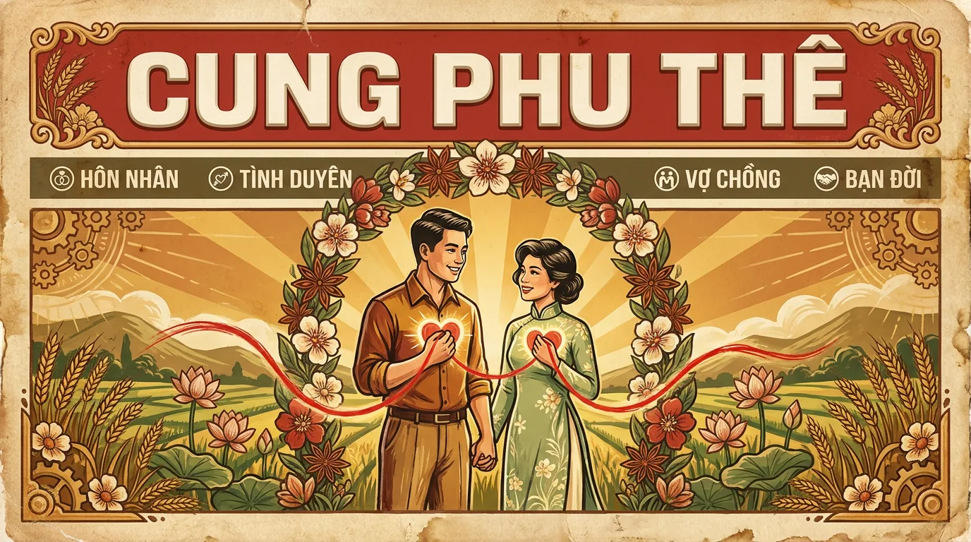 Cung Phu Thê Trong Tử Vi Đẩu Số