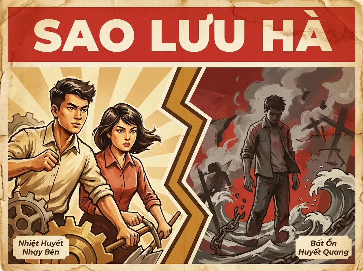 Sao Lưu Hà, Phụ Tinh Bất Ổn Và Huyết Quang Trong Tử Vi