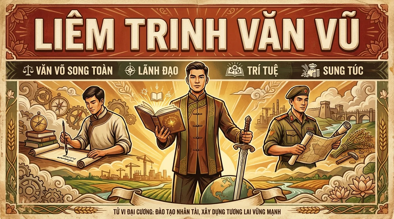 Liêm Trinh Văn Vũ - Cách Cục Văn Võ Song Toàn
