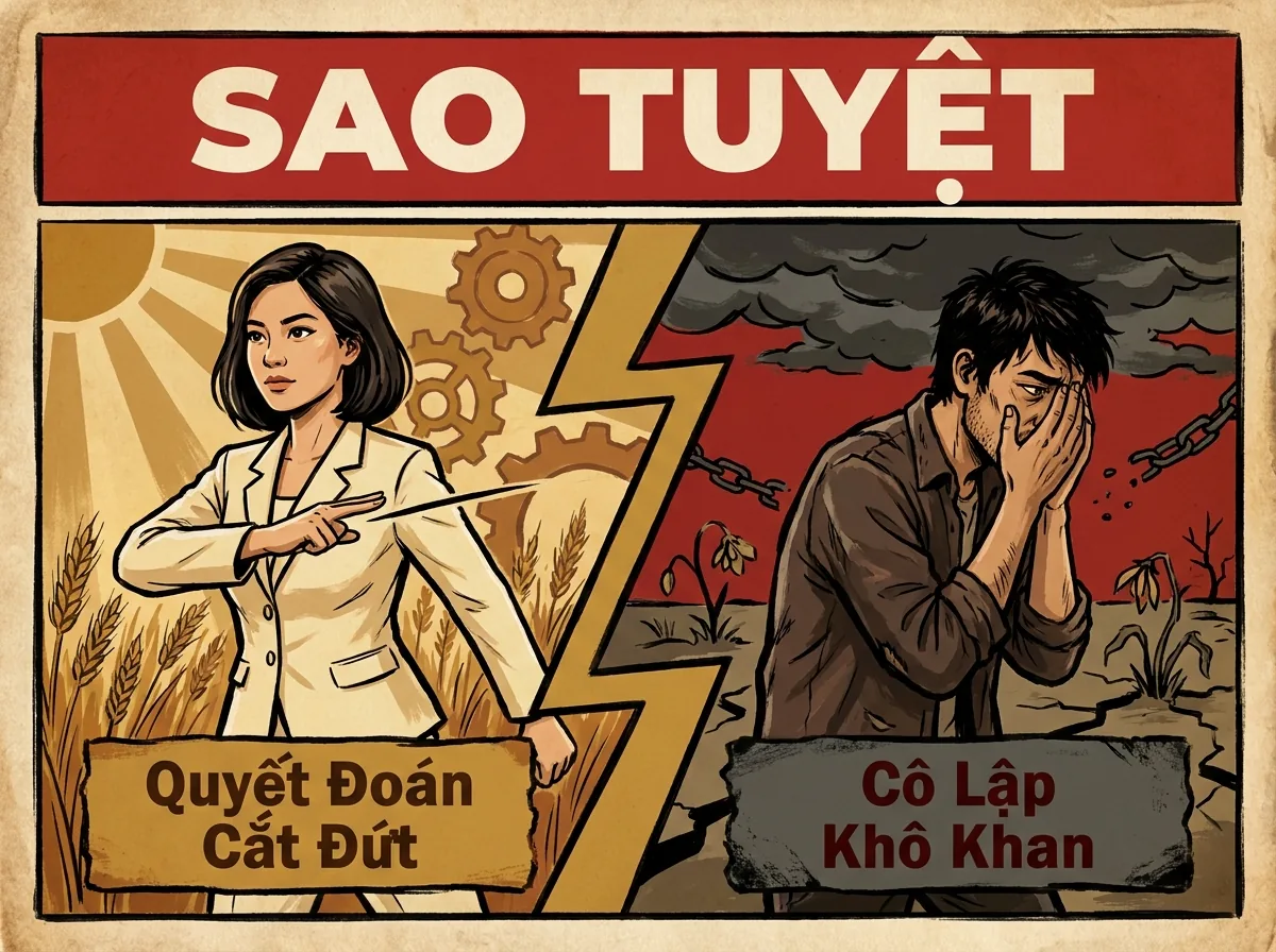 Sao Tuyệt, Phụ Tinh Chủ Đoạn Tuyệt Và Cắt Đứt Trong Tử Vi