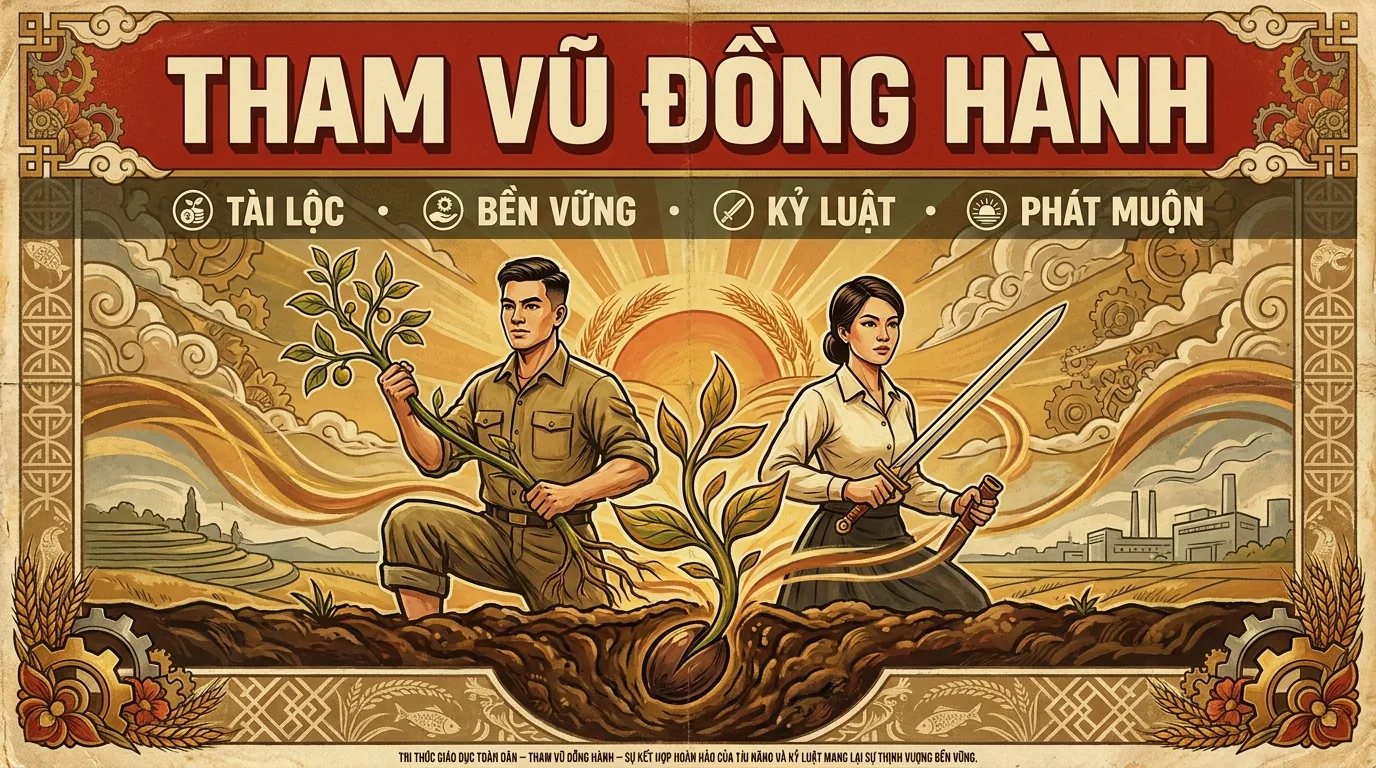 Tham Vũ Đồng Hành - Cách Cục Tài Lộc Bền Vững
