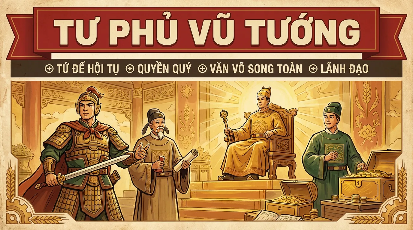 Tử Phủ Vũ Tướng - Tứ Đế Tinh Hội Tụ