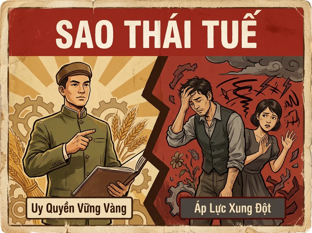 Sao Thái Tuế, Phụ Tinh Chủ Uy Quyền Và Khuếch Đại Trong Tử Vi