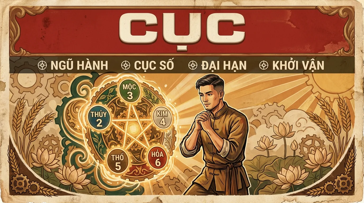 Cục Trong Tử Vi Đẩu Số và Cách Xác Định Cục Số