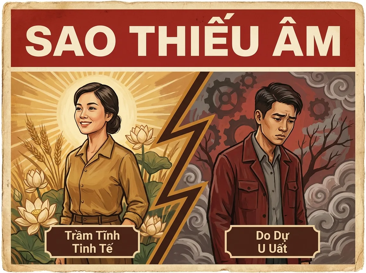 Sao Thiếu Âm, Phụ Tinh Tĩnh Lặng Và Nhạy Cảm Trong Tử Vi