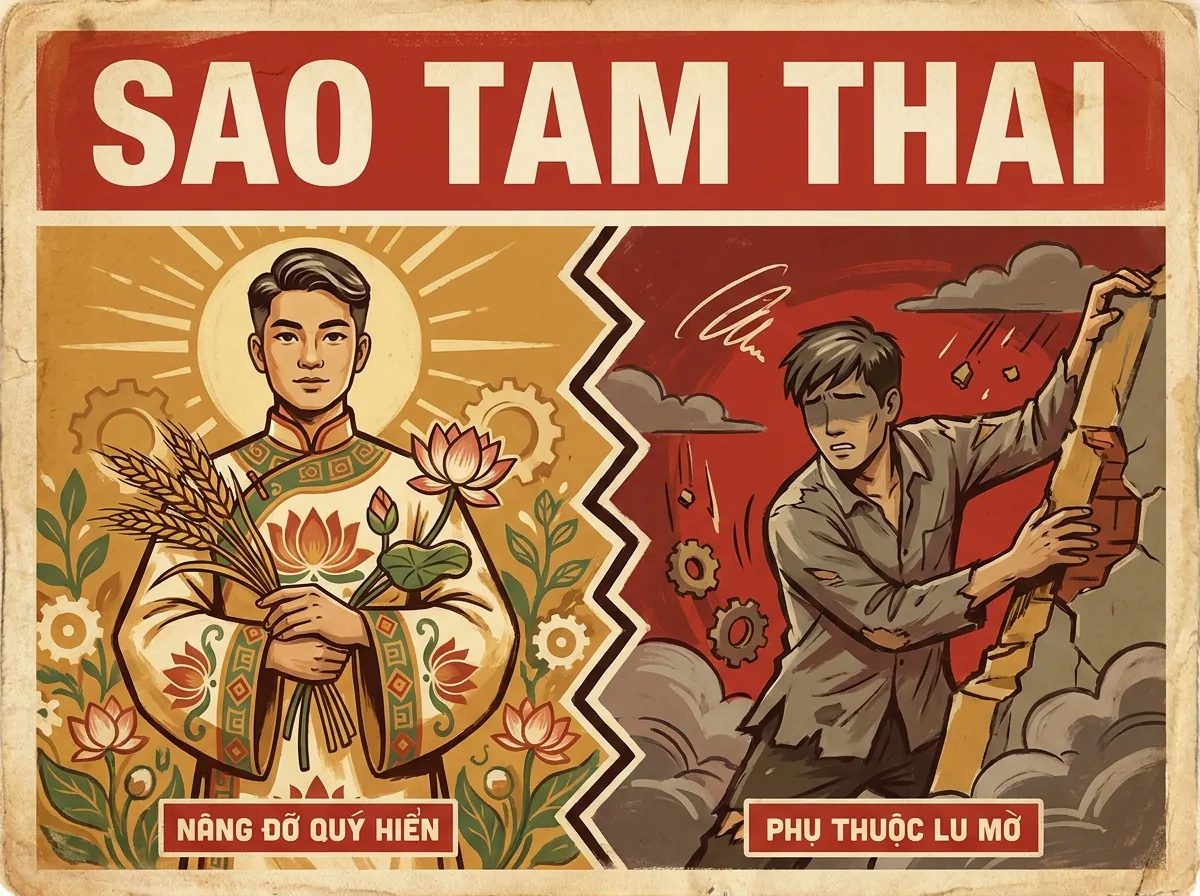 Sao Tam Thai, Phụ Tinh Nâng Đỡ Địa Vị Trong Tử Vi
